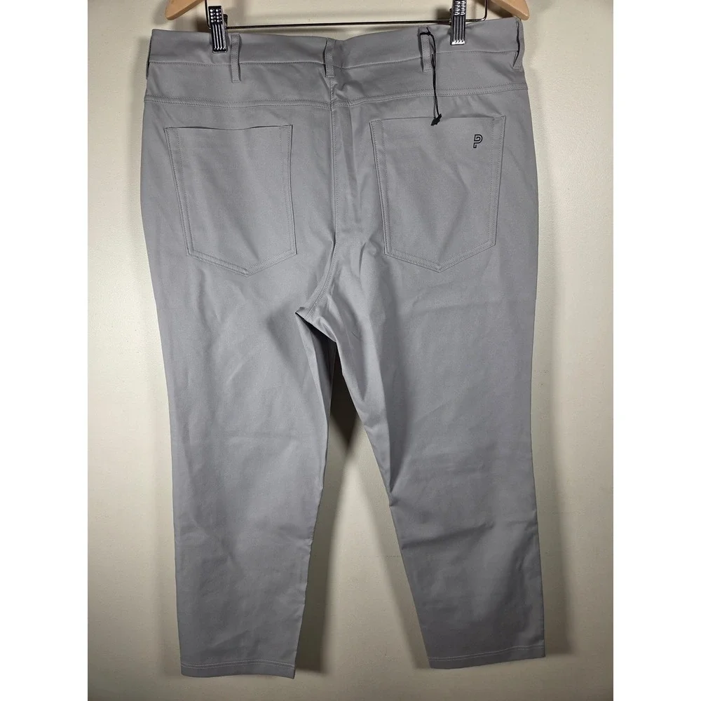 Public Rec All Day Every Day 5-Pocket Pants Mens 36x28 Grey Performance Trousers